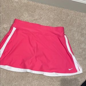 Hot pink nike skort